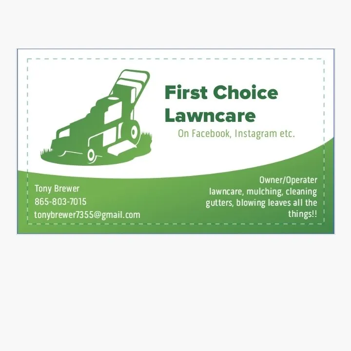 Affordable lawn mowing service in Rockford, TN by First Choice Lawncare