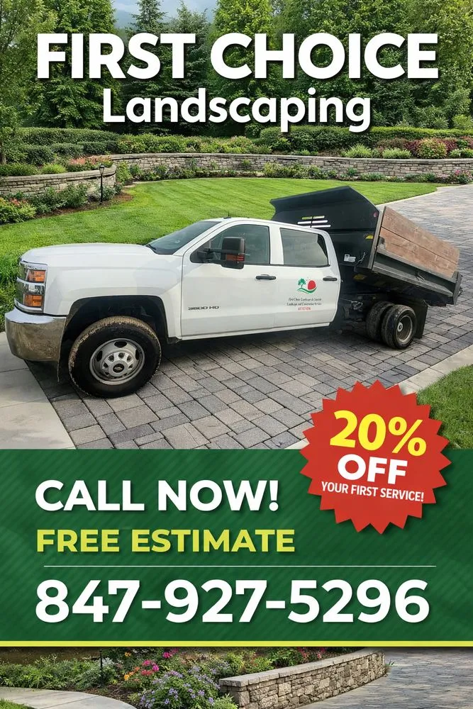 Custom landscape design in North Chicago, IL - First choice