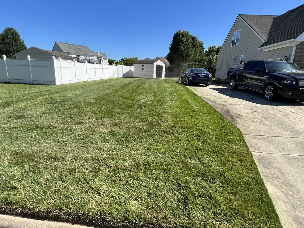 Reliable lawn mowing service for year-round maintenance in Hampton, VA by First Class Cuts