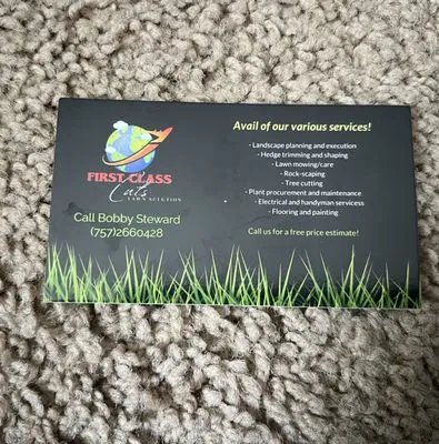 First Class Cuts Logo