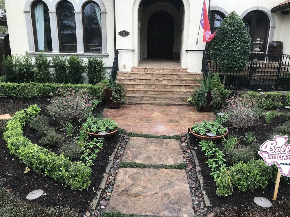 Reliable landscape installation in Klein, TX by First Class Design Group