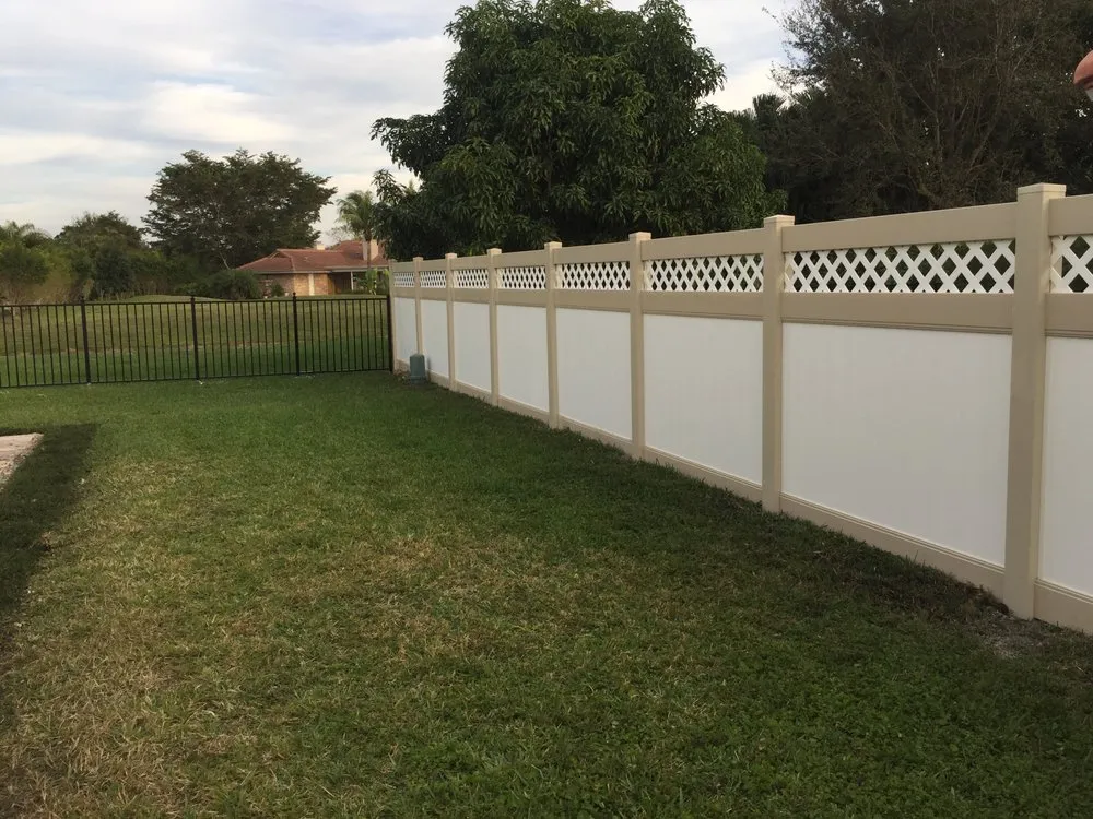 Local landscape installation in Sunrise, FL by First Class Fence & Rail