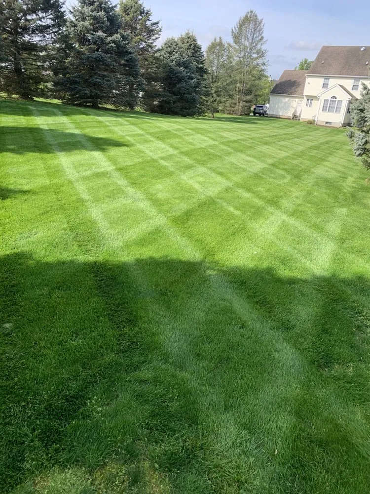 Custom lawn care service for homes in Bethlehem, PA by First Class Grass