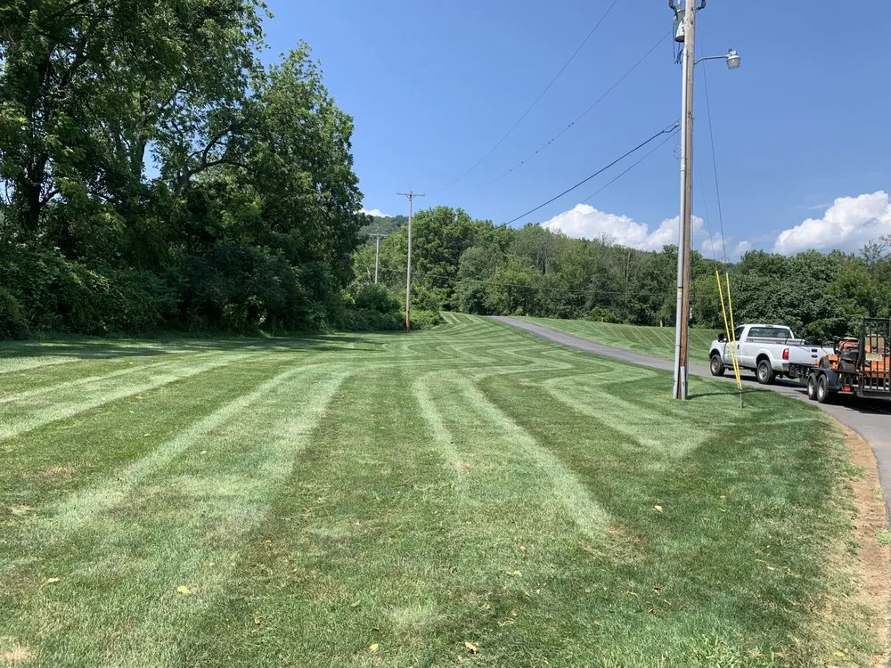 Affordable residential landscaping with custom design in Bethlehem, PA by First Class Grass