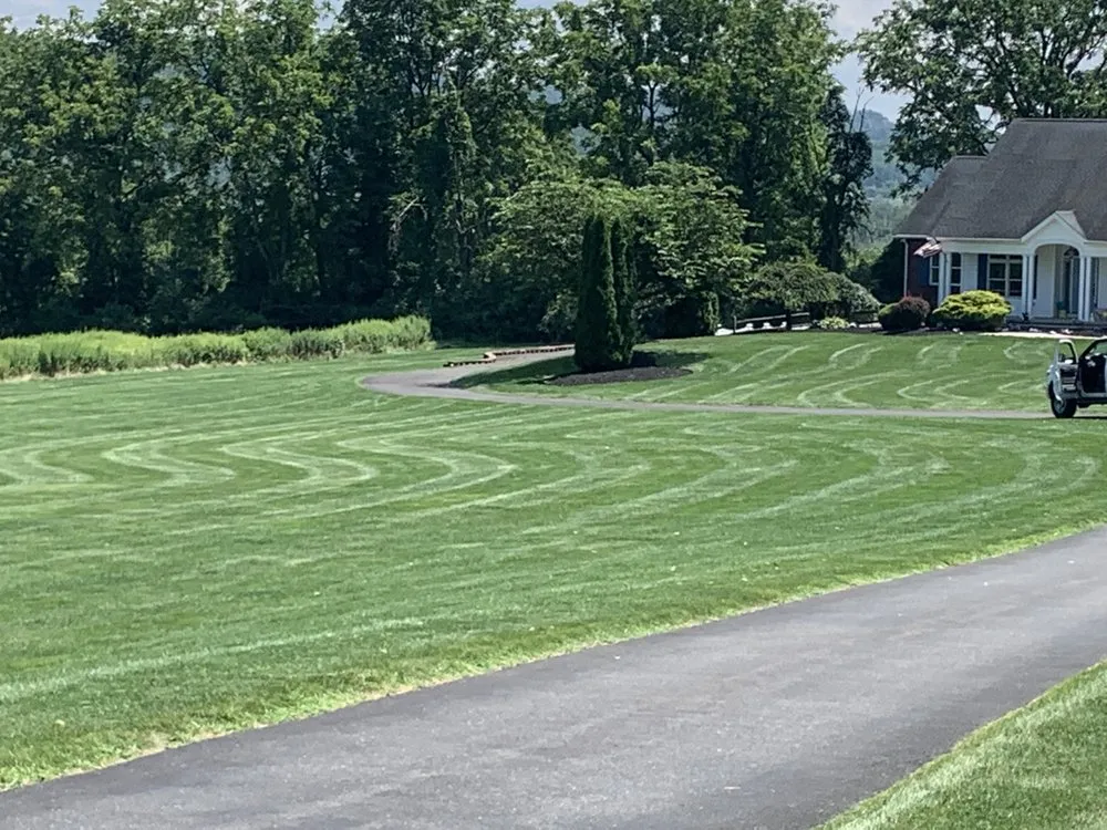 Affordable lawn mowing service in Bethlehem, PA by First Class Grass