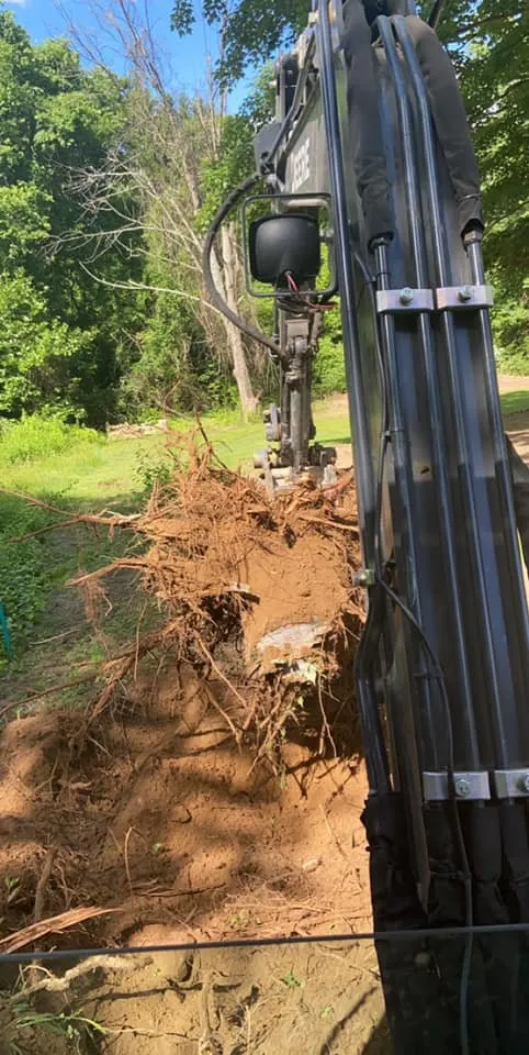 Local lawn mowing service with custom design in Killingworth, CT by First Class Hardscape and Excavation