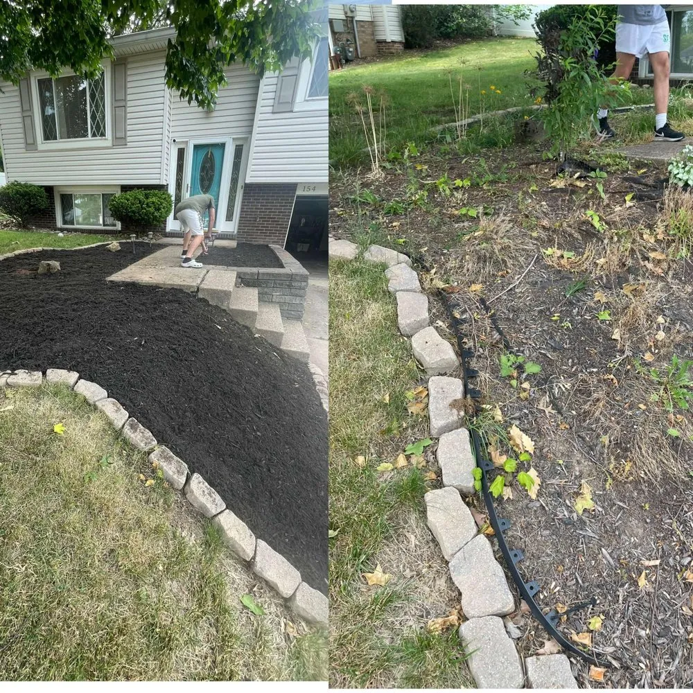 Expert landscape installation in Bridgeville, PA by First Class Home and Lawncare