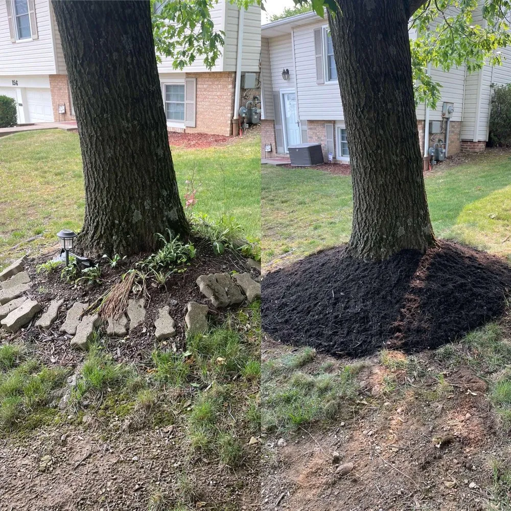 Custom landscape design in Bridgeville, PA by First Class Home and Lawncare