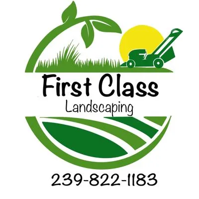 First Class Landscaping Logo