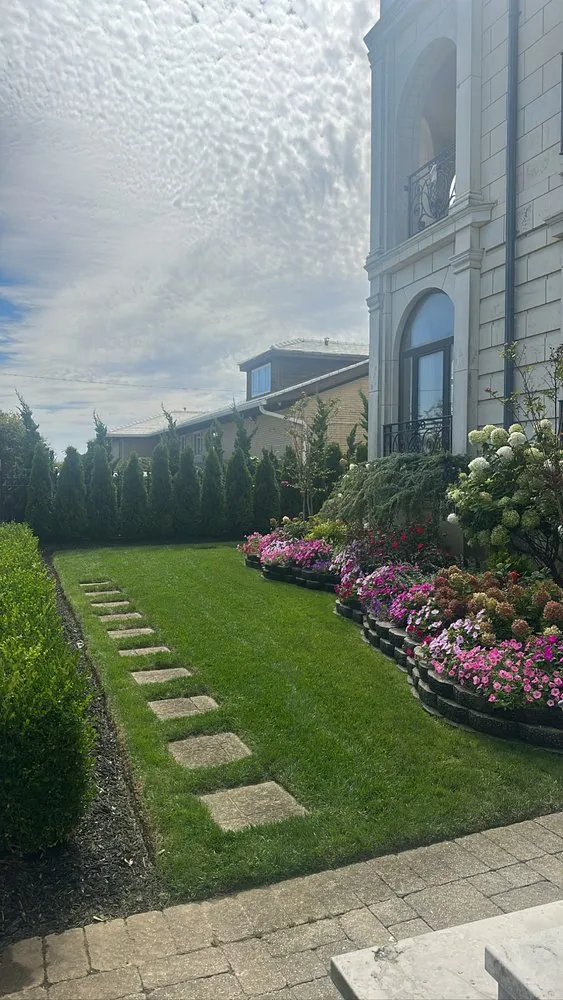 Reliable lawn mowing service for outdoor upgrades across Uniondale, NY - First Class Landscaping