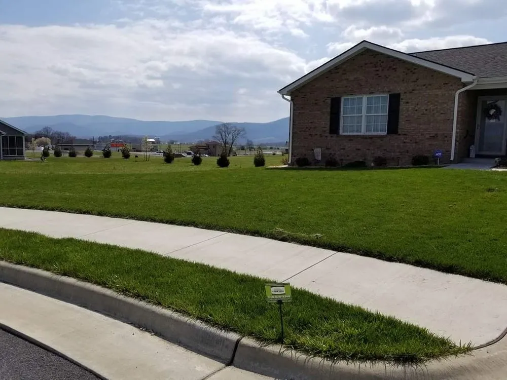Local landscape installation for residential properties in Bridgewater, VA by First Class Lawn Care