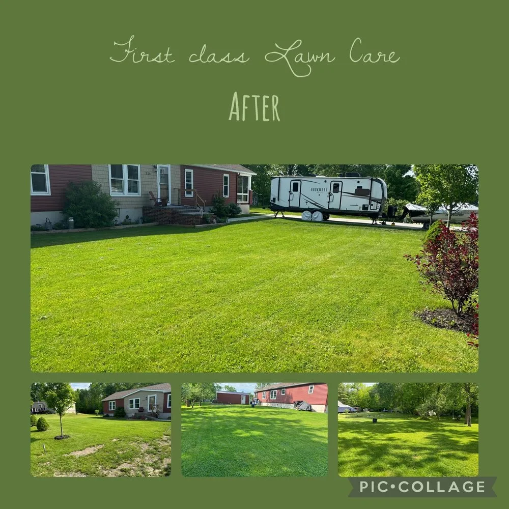 Affordable garden landscaping in Hudson Falls, NY by First Class Lawn Care