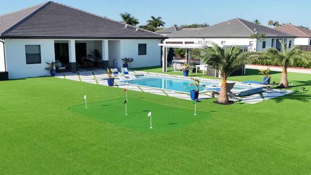 Custom lawn care service for year-round maintenance in Hockley, TX by First Class Turf