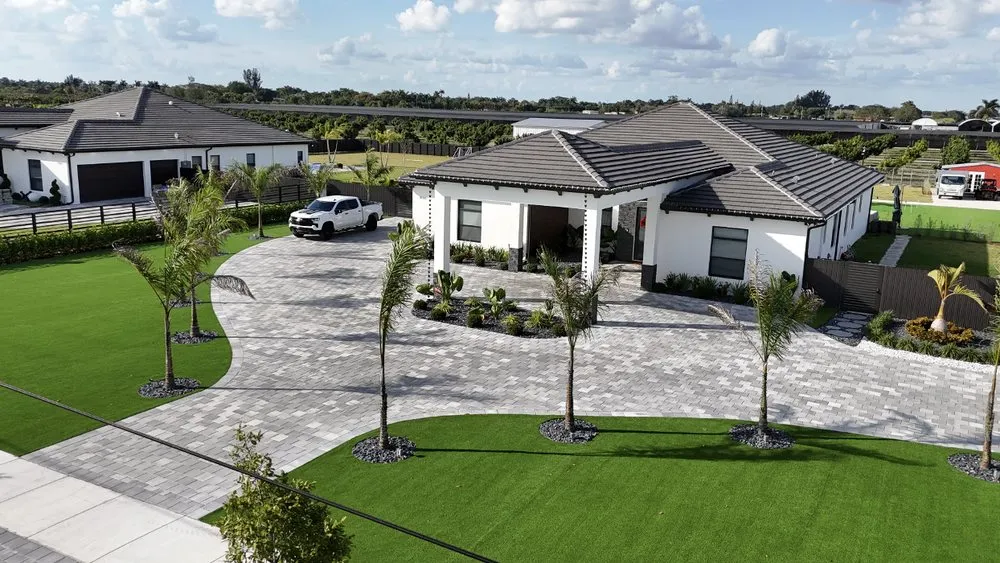 Trusted lawn care service for residential properties in Hockley, TX by First Class Turf
