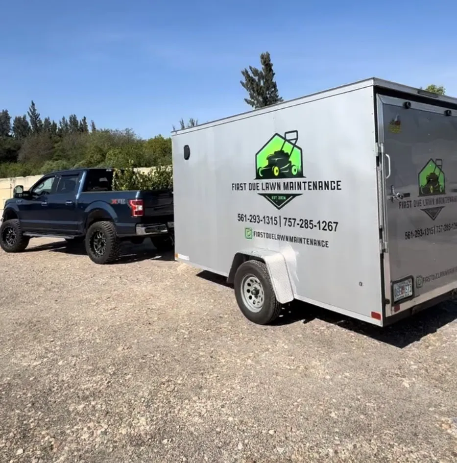 Professional yard cleanup service for outdoor upgrades across Wellington, FL - First Due Lawn Maintenance