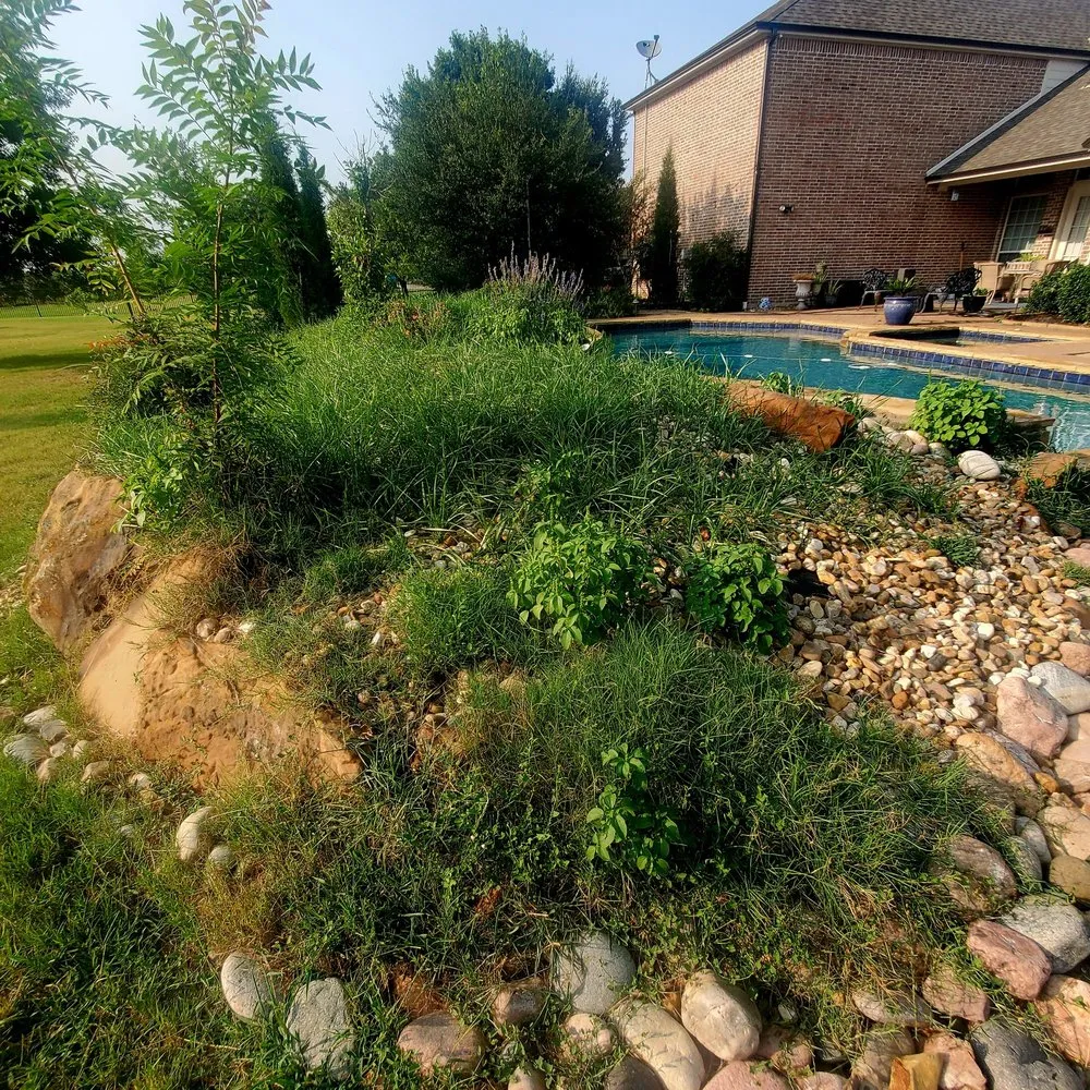 Local landscape installation with custom design in Euless, TX by First Garden Landscaping