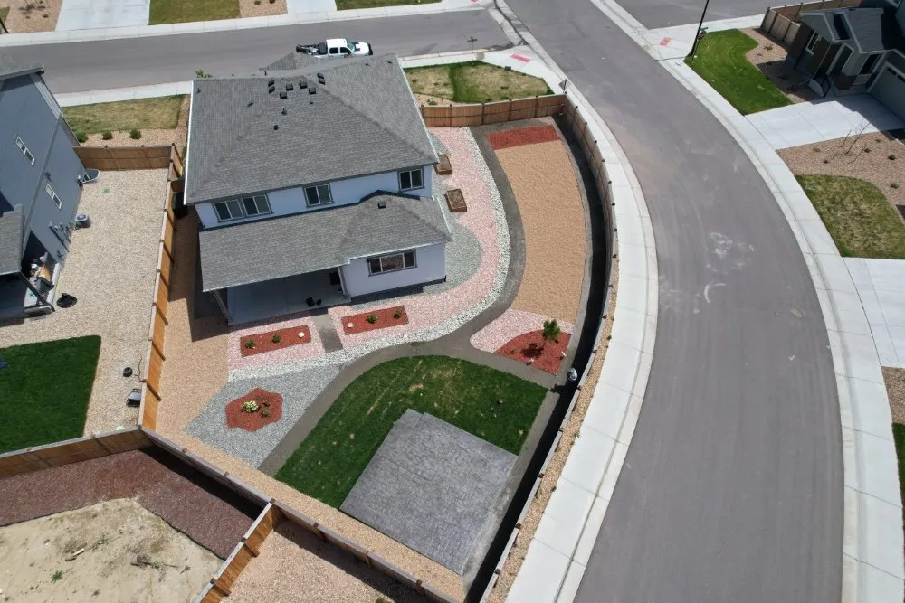 Custom outdoor landscaping for year-round maintenance across Commerce City, CO - First Impression Landscaping