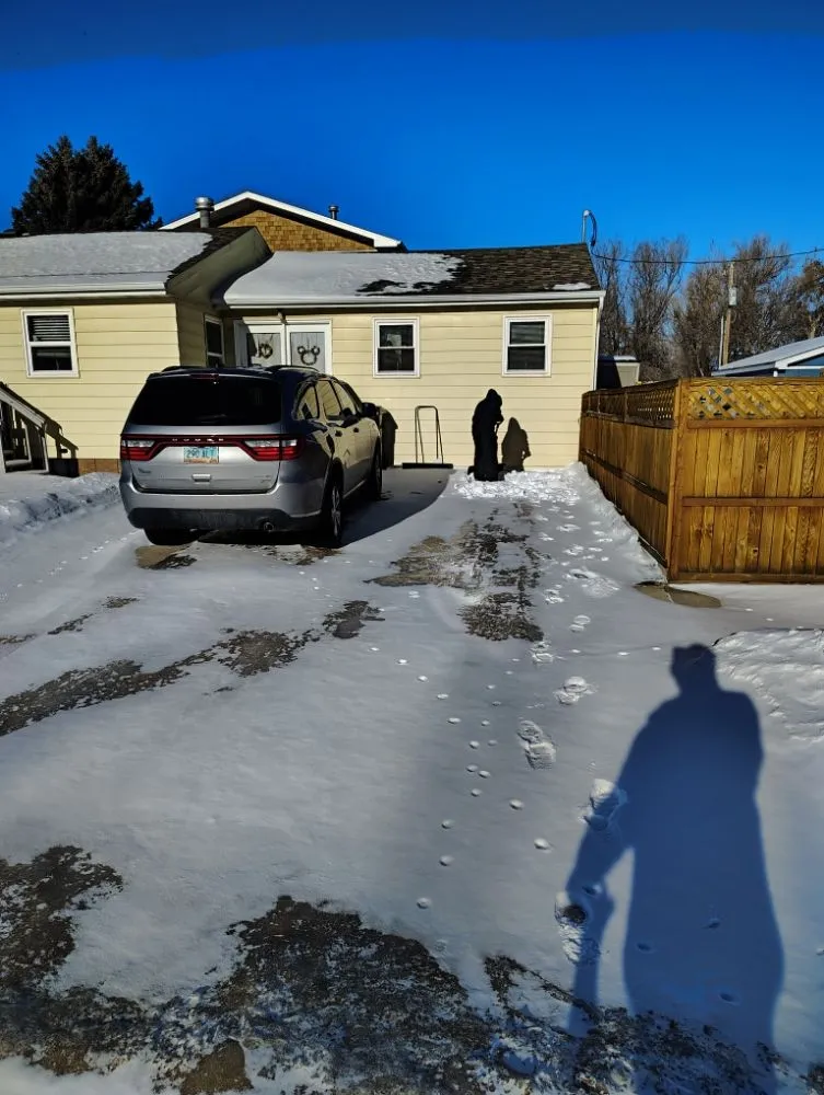 Local landscape installation in Williston, ND by First Impression Services