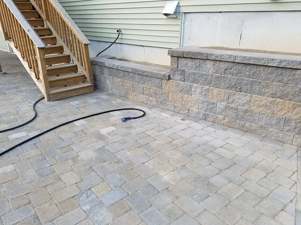 Professional outdoor landscaping in Lowell, MA by First Impressions Landscaping