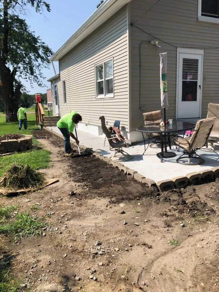 Affordable landscaping services for residential properties in Omaha, NE by First Lawncare Service