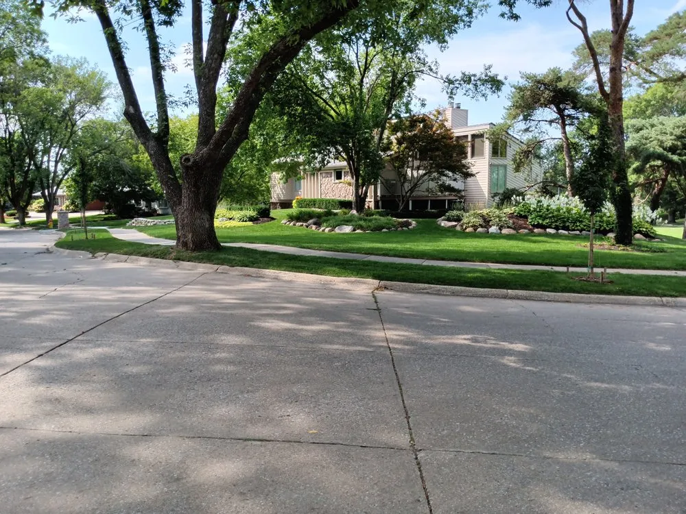 Custom landscape installation in Omaha, NE - First Lawncare Service