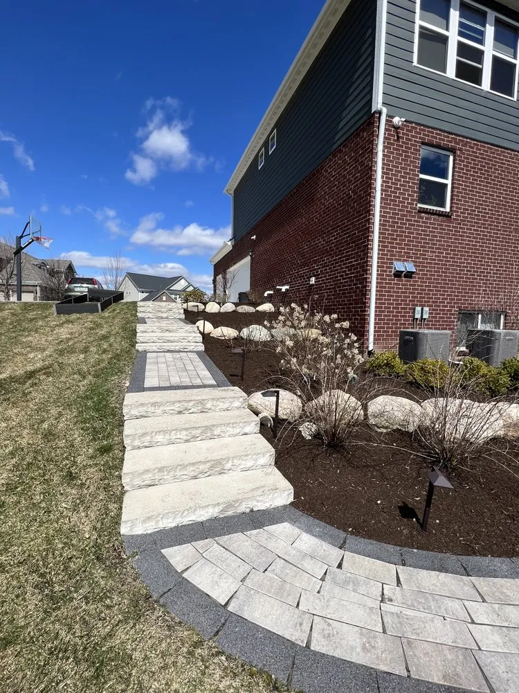 Affordable garden landscaping in Waterford, MI - First Oakland Lawn and Snow