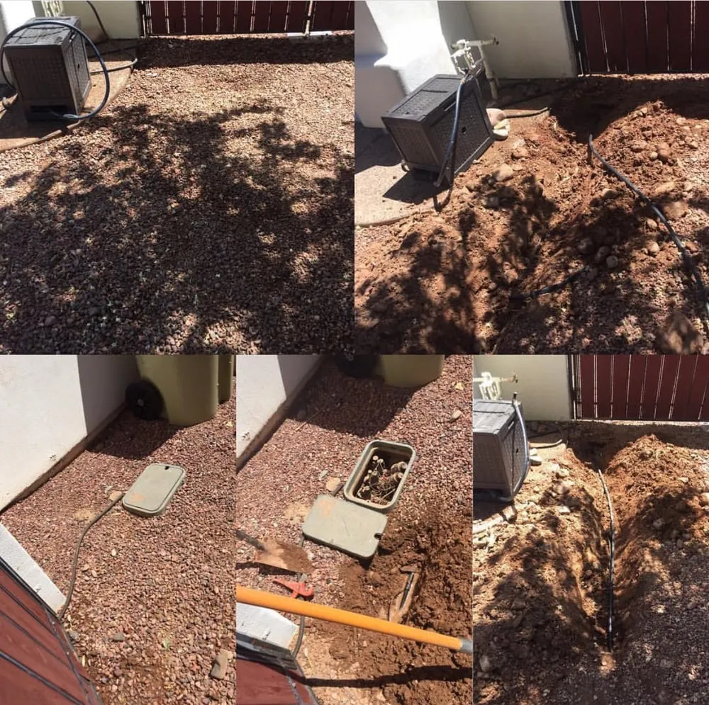 Professional garden landscaping for outdoor upgrades in Surprise, AZ by First Option Landscape