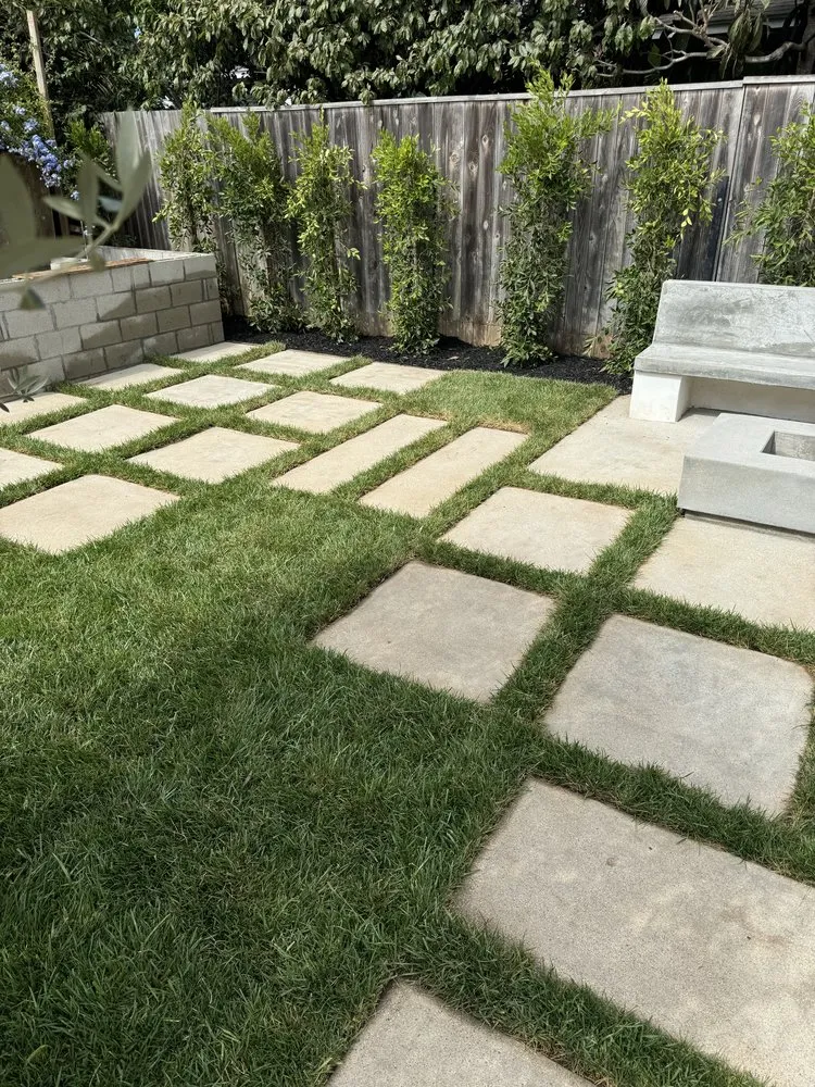 Custom yard maintenance with custom design in Los Angeles, CA by First Point Landscapes