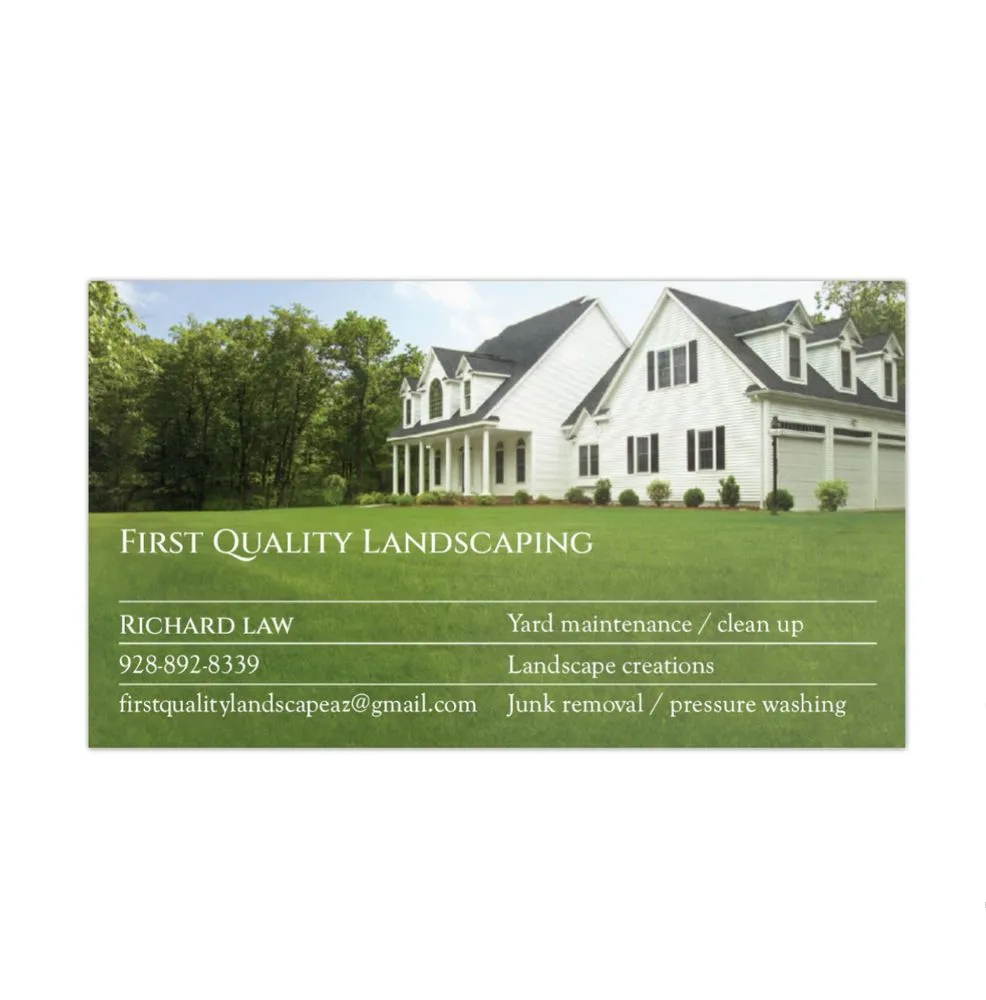 Expert yard cleanup service in Show Low, AZ - First Quality Landscaping