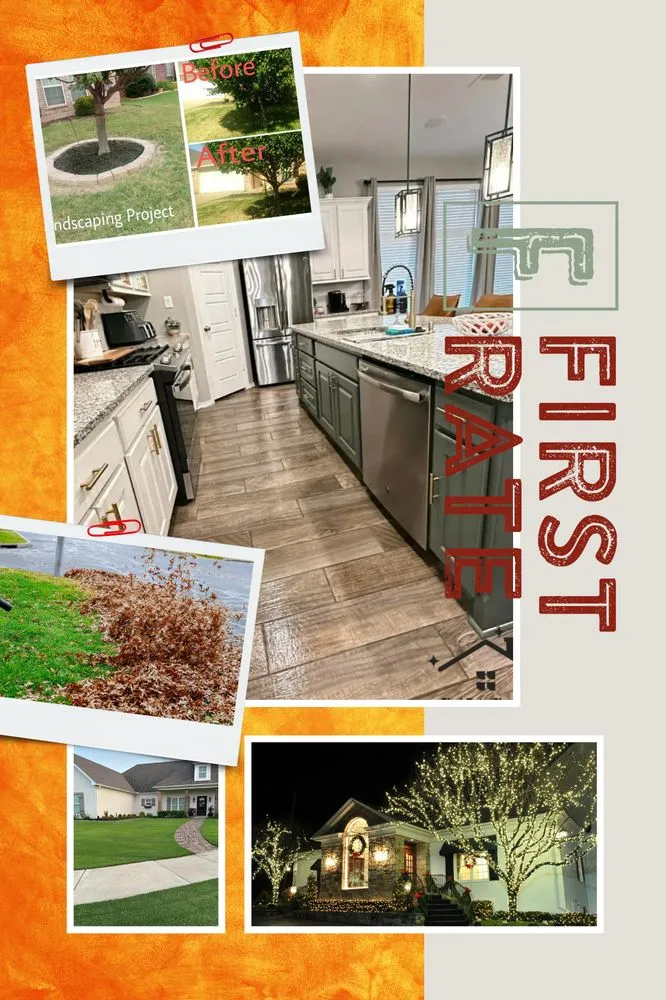 Custom residential landscaping experts serving Sherman, TX - First Rate Cleaning and Lawn Care