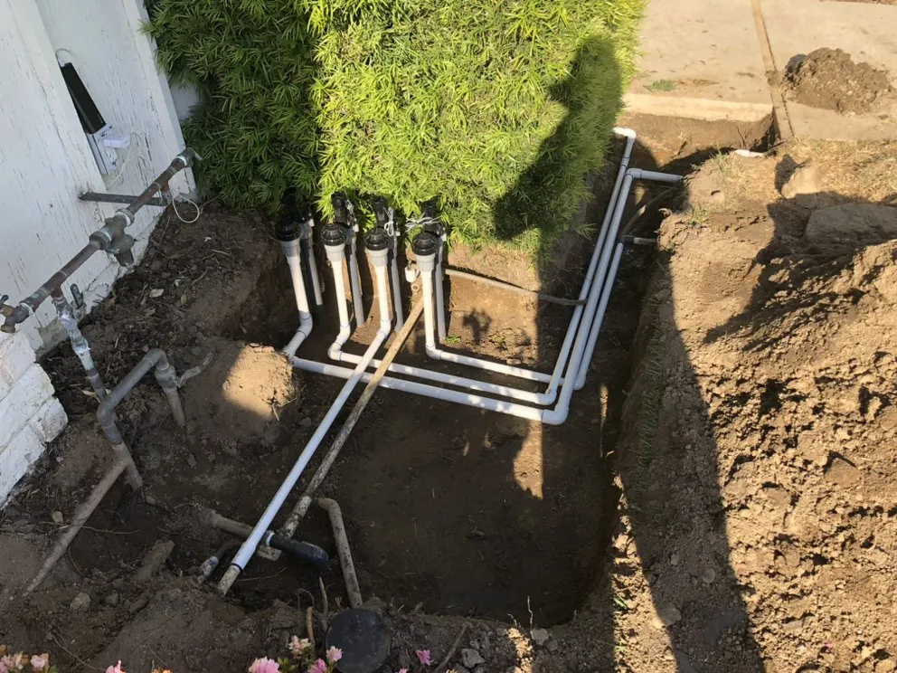 Top-rated outdoor landscaping with custom design in Los Angeles, CA by First Rate Irrigation