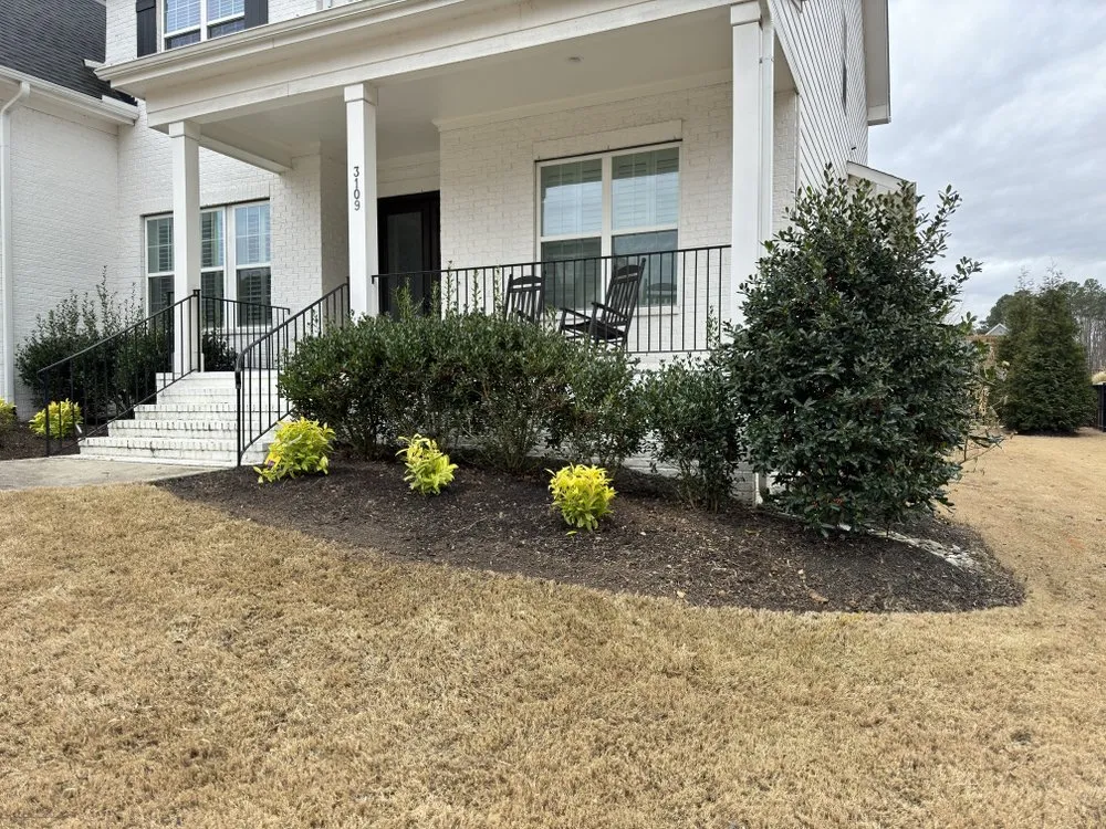 Custom garden landscaping for residential properties across Durham, NC - First Rate Landscaping