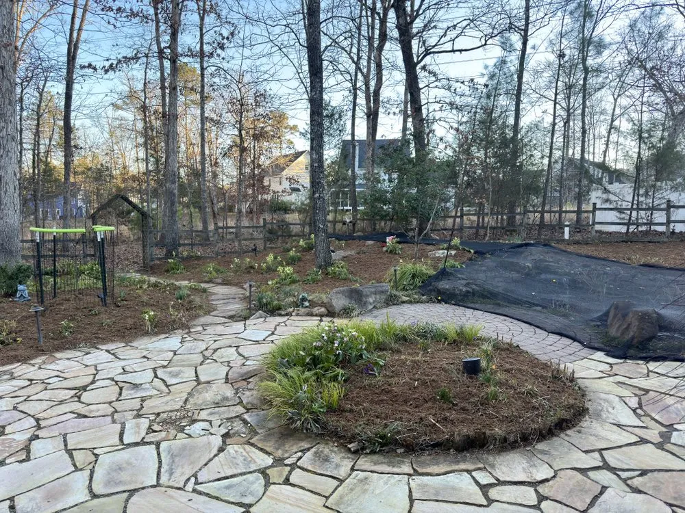 Custom lawn mowing service in Durham, NC by First Rate Landscaping