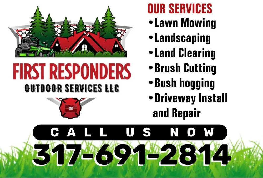 Professional garden landscaping for homes across Knightstown, IN - First Responders Outdoor Services