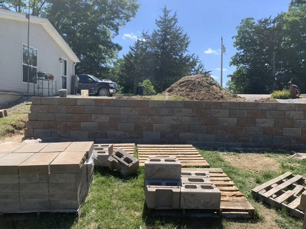 Expert residential landscaping with custom design in St. Peters, MO by First Response Landscaping