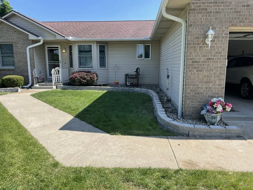 Professional outdoor landscaping for beautiful yards in Owosso, MI by First Sprout Landscaping