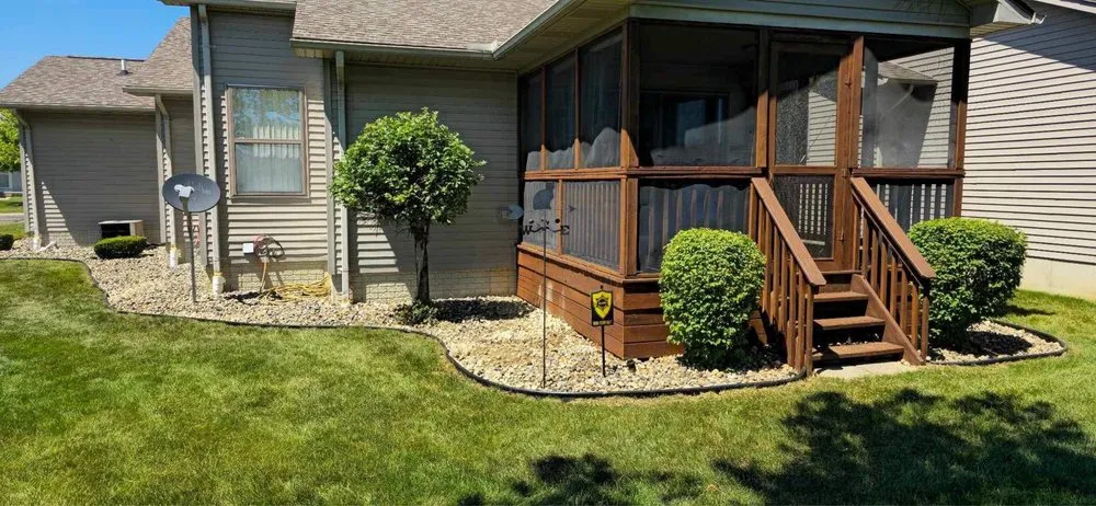 Top-rated outdoor landscaping for homes in Owosso, MI by First Sprout Landscaping