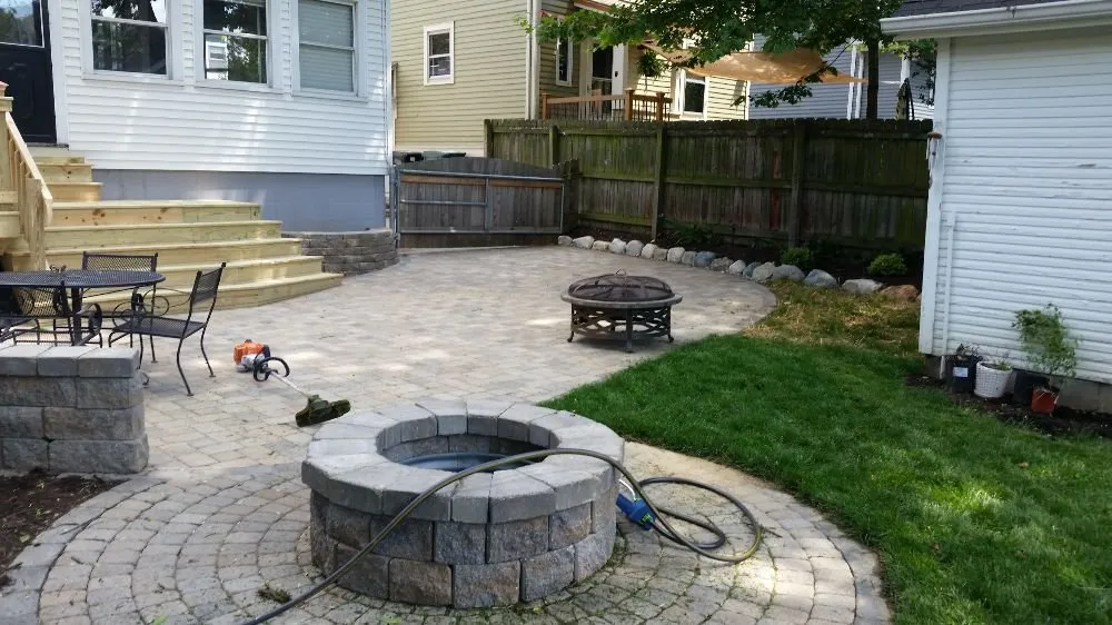 Reliable yard cleanup service for beautiful yards in Cincinnati, OH by Fischer Landscape and Tree Service