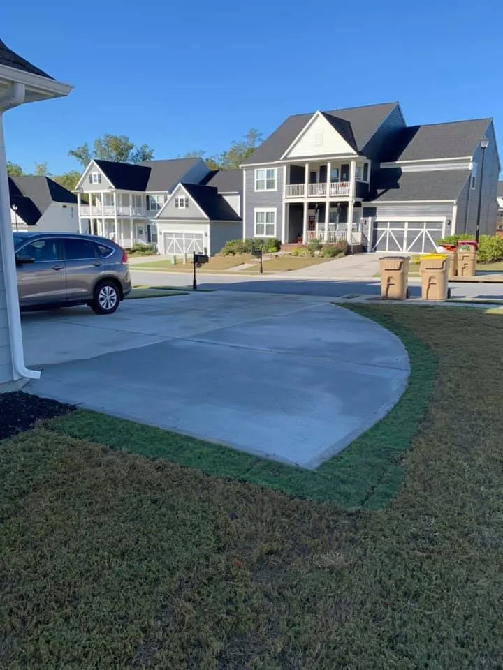 Custom yard cleanup service for residential properties across Hoschton, GA - Fischer Landscape