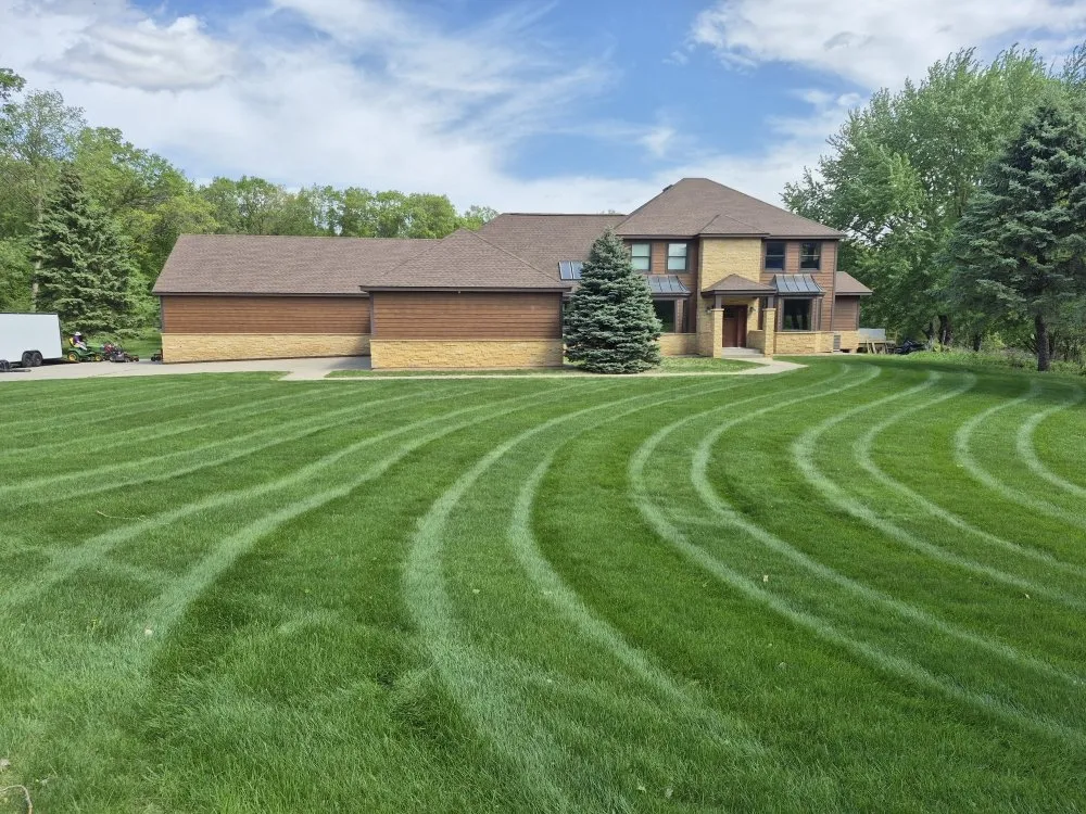 Professional yard maintenance in Rochester, MN by Fischers Outdoor Services