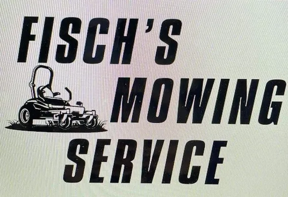 Fisch’s Mowing Service Logo