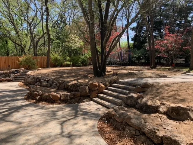 Professional lawn mowing service for outdoor upgrades in Rocklin, CA by Fish Landscape & Maintenance