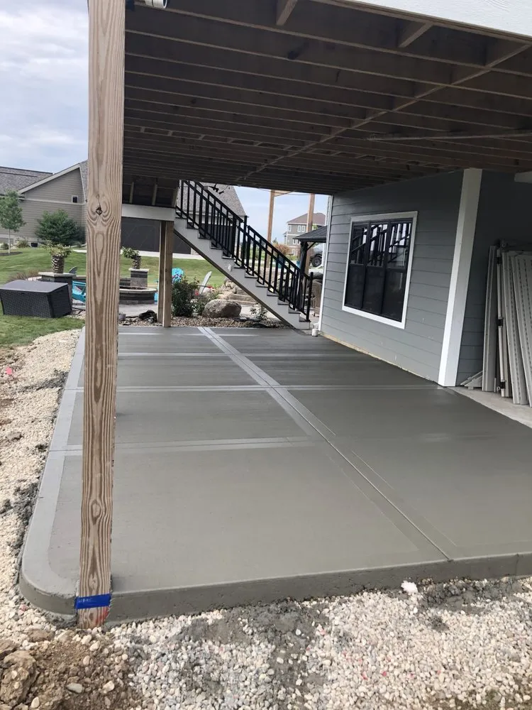 Professional residential landscaping in Portage, WI - Fisher Concrete Construction