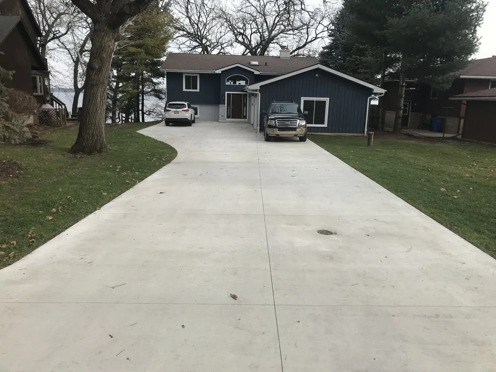 Professional lawn mowing service in Portage, WI - Fisher Concrete Construction