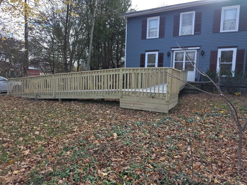 Professional lawn care service with custom design in Churchville, NY by Fisher Fixes It