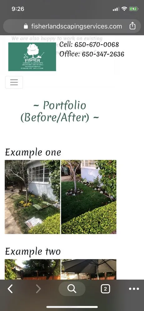 Trusted outdoor landscaping in Salinas, CA - Fisher Garden & Landscape Services