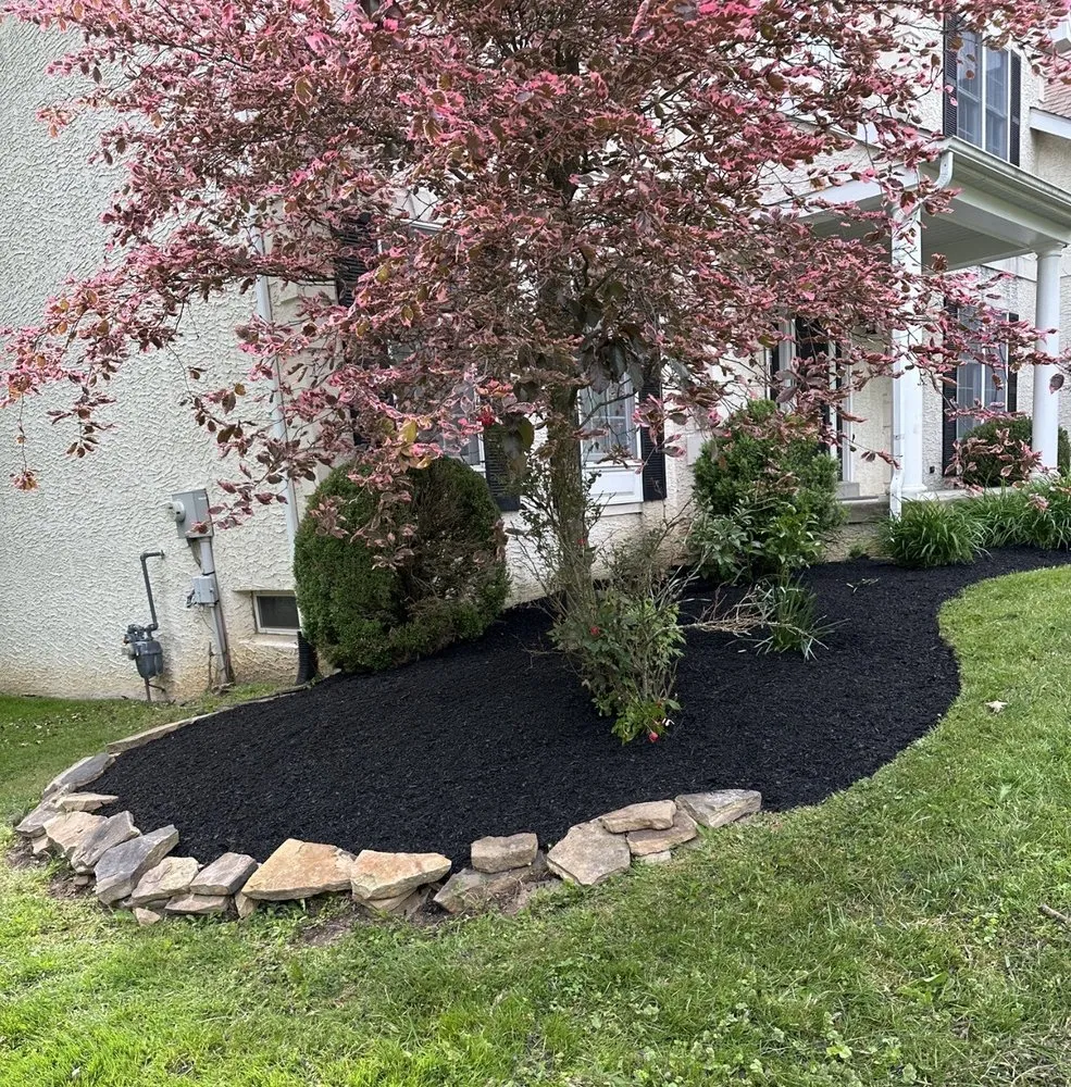 Local landscape design for homes in Aston, PA by Fisher Landscape Contractors