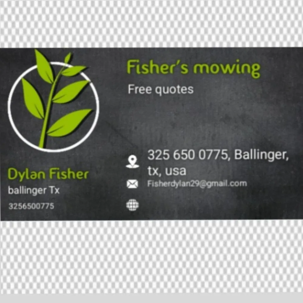 Custom yard maintenance in Ballinger, TX - Fisher Mowing