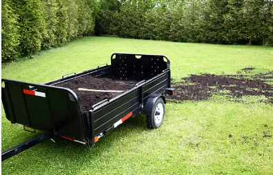 Professional yard cleanup service for homes in Newport, NC by Fisher Way Lawn Care