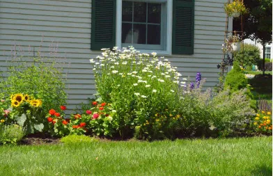 Professional garden landscaping for outdoor upgrades in Newport, NC by Fisher Way Lawn Care